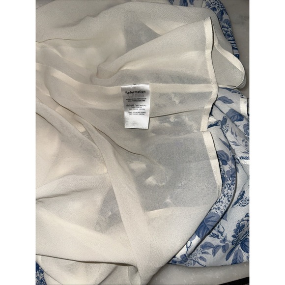 Reformation NWT Nikita Dress in Pompadour Size 0 Cap Sleeves Floral Ankle - Picture 10 of 10